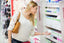 woman shopping for deodorants