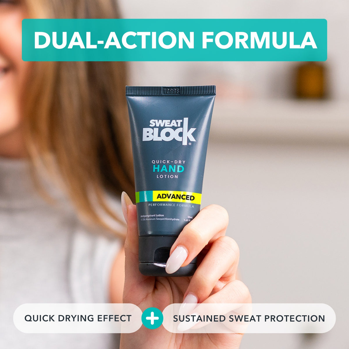 #1 Antiperspirant Lotion For Hands - SweatBlock?