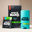 SweatBlock Sweat and Odor System: Max Clinical Wipes box beside a clinical deodorant stick.