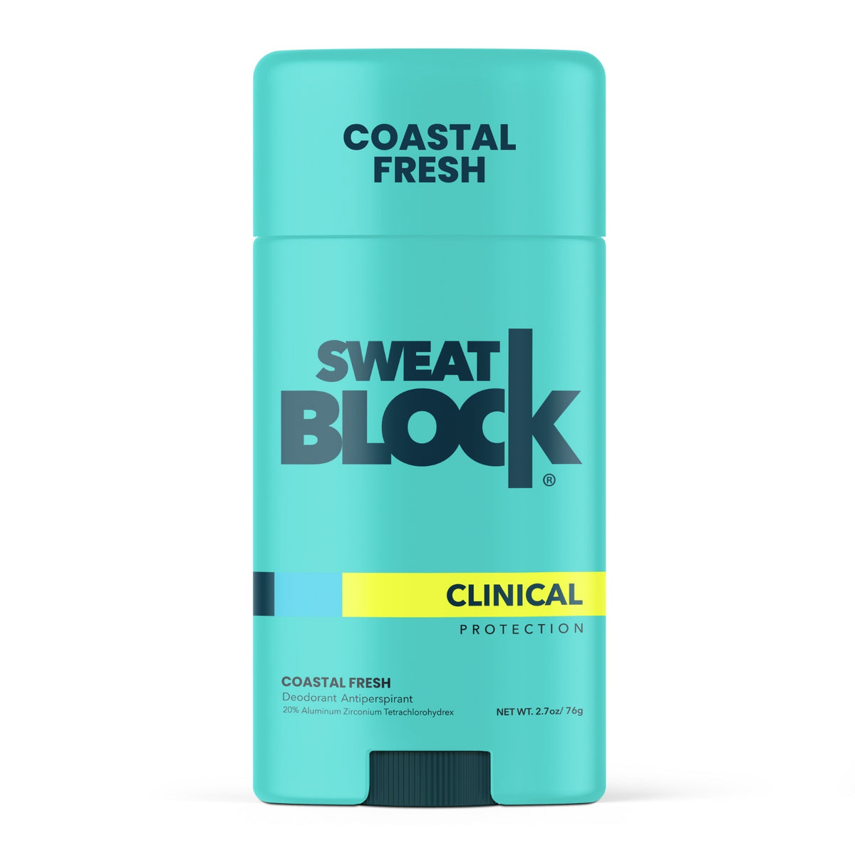 1 Coastal Fresh Clinical Deodorant Stick for 48 Hour Sweat & Odor Protection.