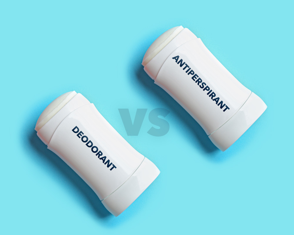 leksikon ubetalt klæde sig ud Antiperspirant vs Deodorant: What's the Difference? Which is Best?